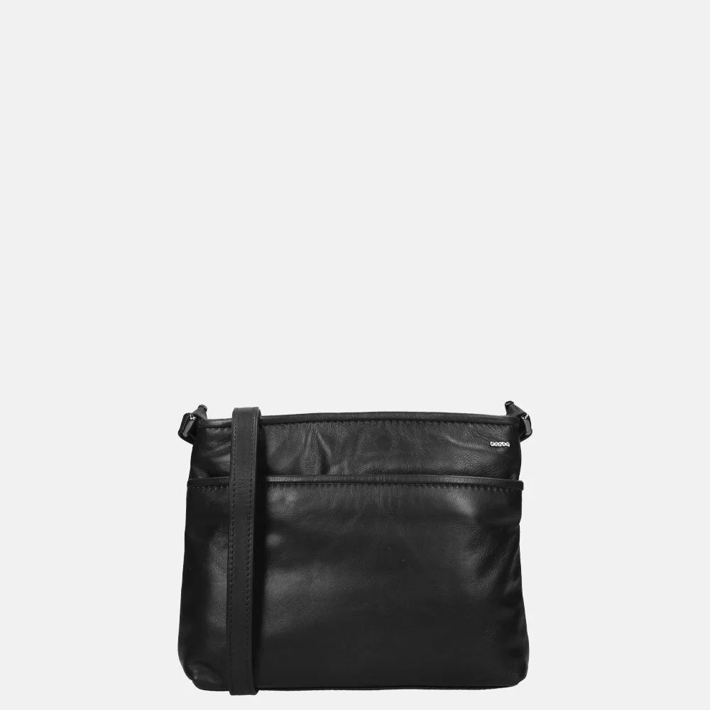 Berba Soft crossbody tas S zwart