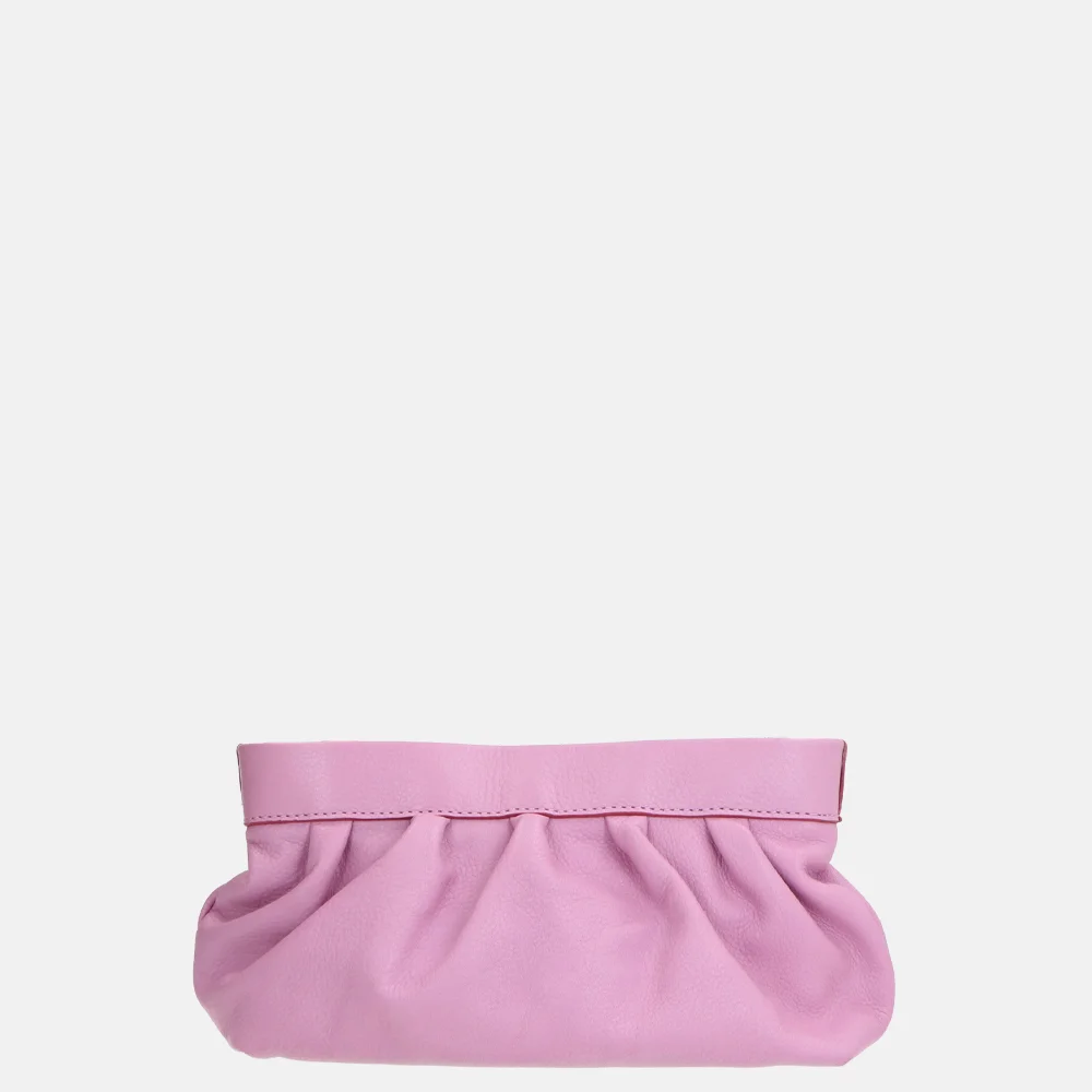 Loulou Essentiels Sophie crossbody tas kobi pink bij Duifhuizen