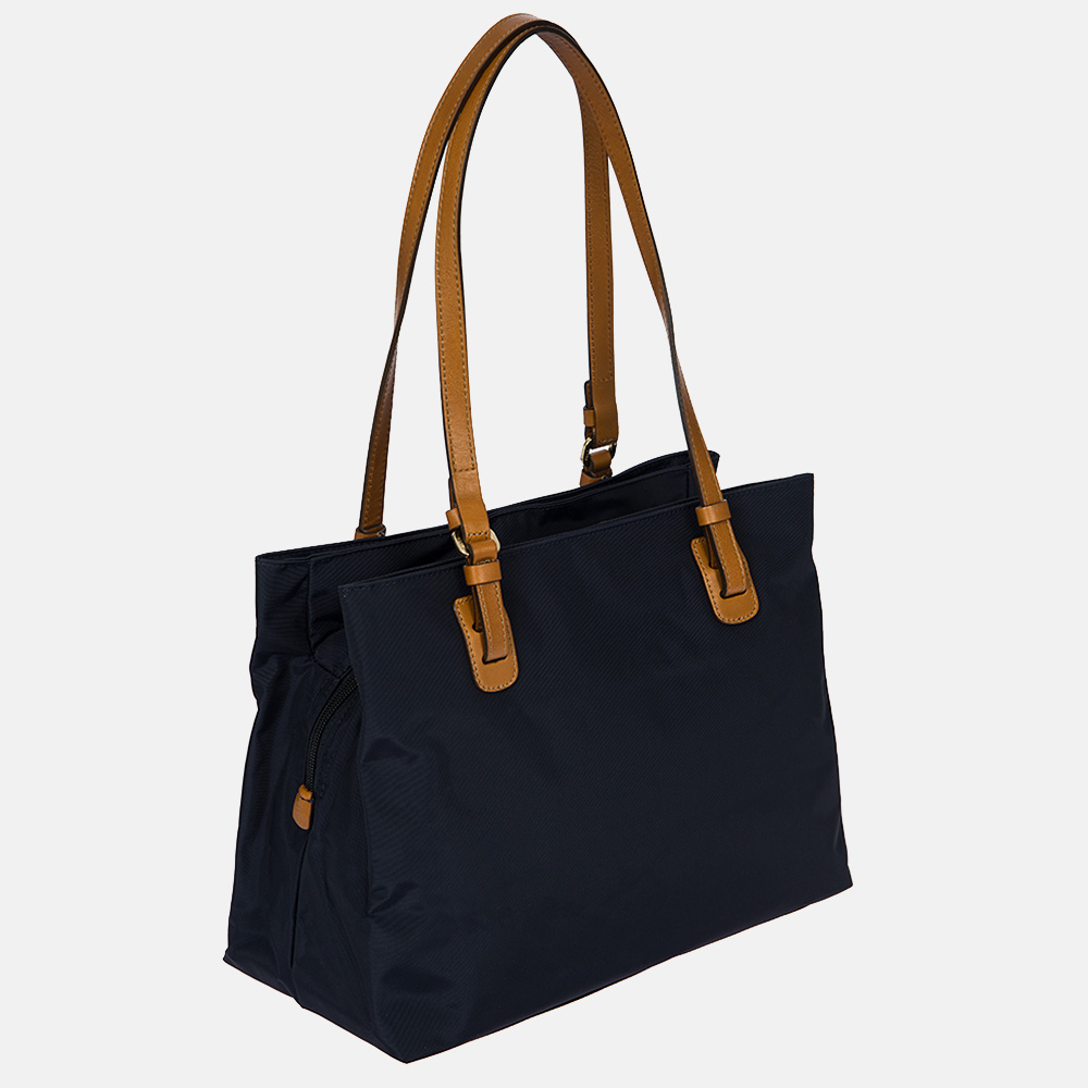 Bric's X-bag shopper ocean blue bij Duifhuizen