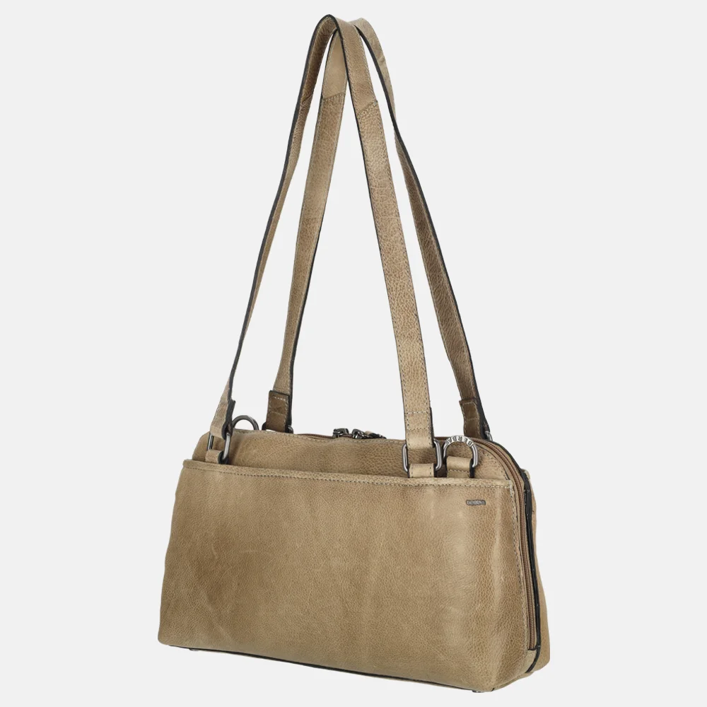 Berba Lucca schoudertas dust bij Duifhuizen