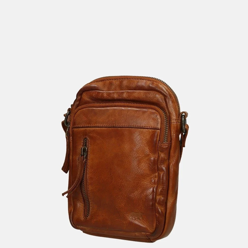 Bear Design Karin schoudertas cognac bij Duifhuizen