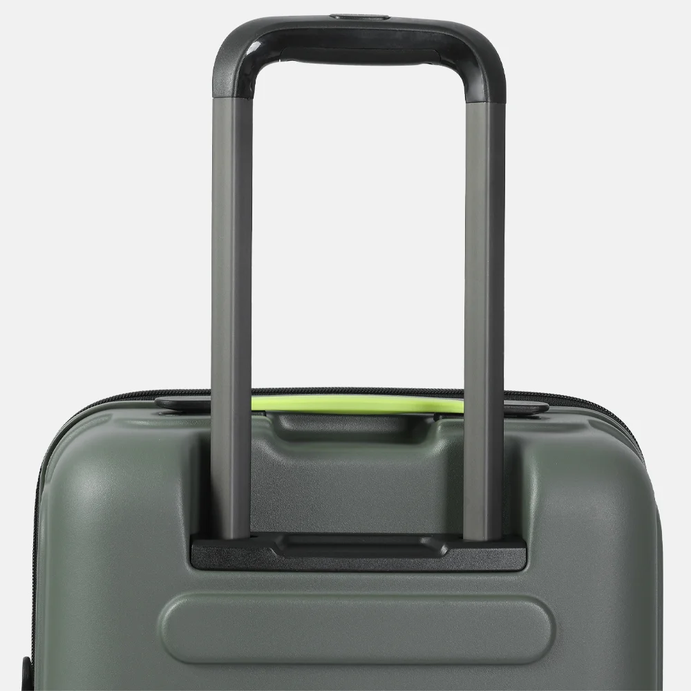 Hedgren Comby spinner handbagage koffer 55 cm olive bij Duifhuizen