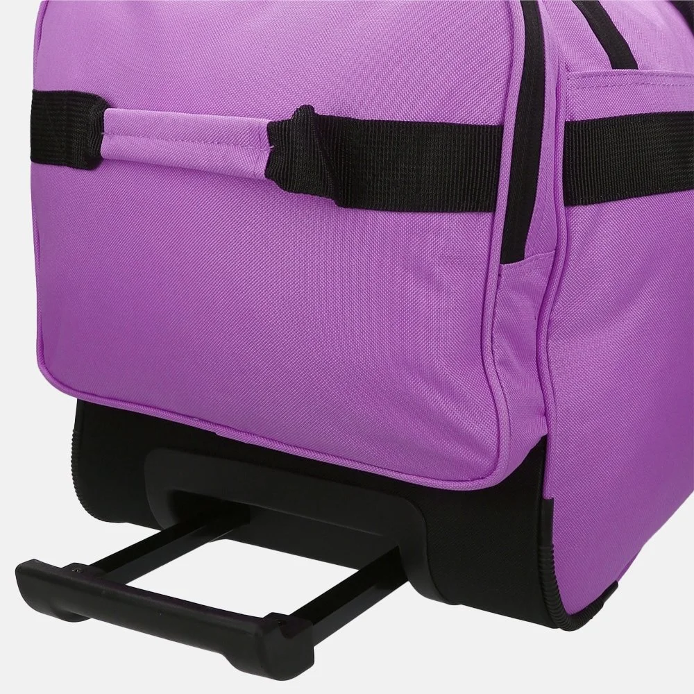 WE Fashion schoudertas lila/wit WE Fashion schoudertas lila/wit