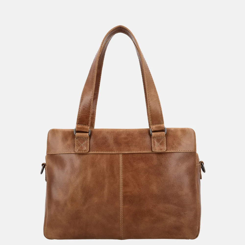 Hide & Stitches Porto handtas bruin bij Duifhuizen