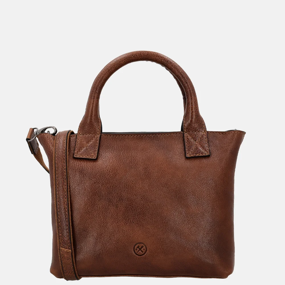 Hide & Stitches Discover handtas S brown