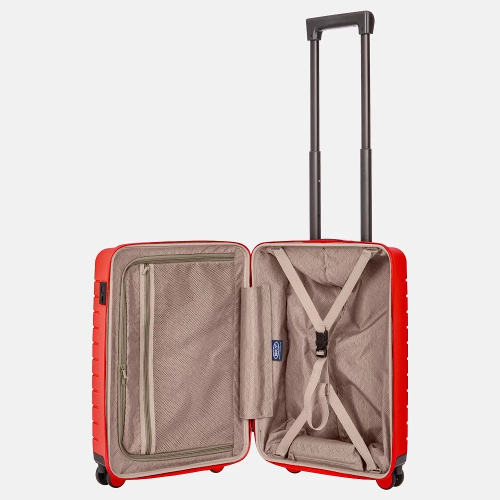 Bric's Ulisse handbagage koffer 55 cm red bij Duifhuizen