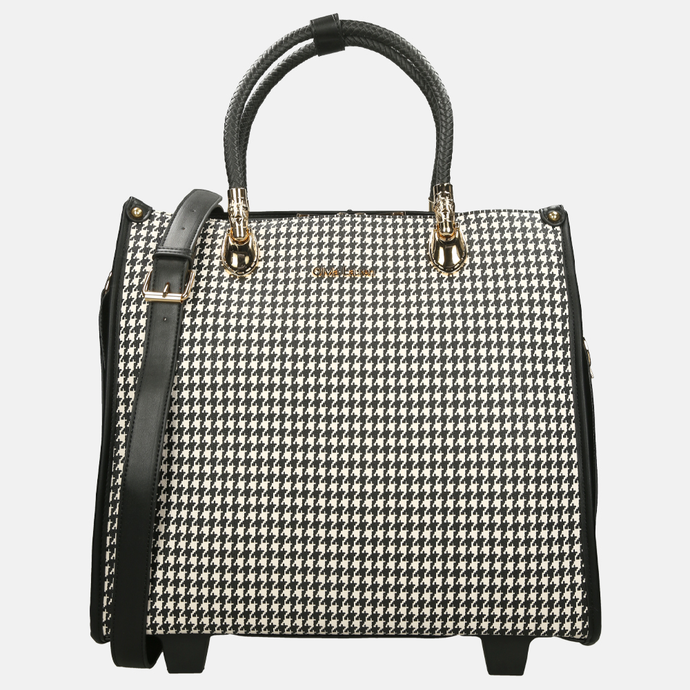 Olivia Lauren Emily business trolley ruitjes bij Duifhuizen