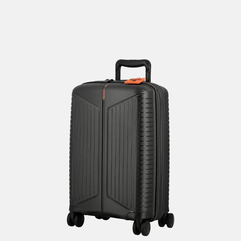 Jump Evae handbagage koffer 55 cm expendable anthracite bij Duifhuizen