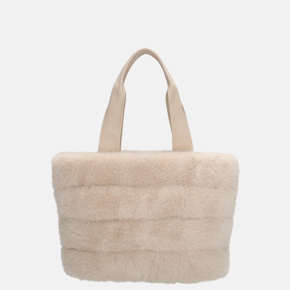 Zebra Trends Emma handtas S creme bij Duifhuizen