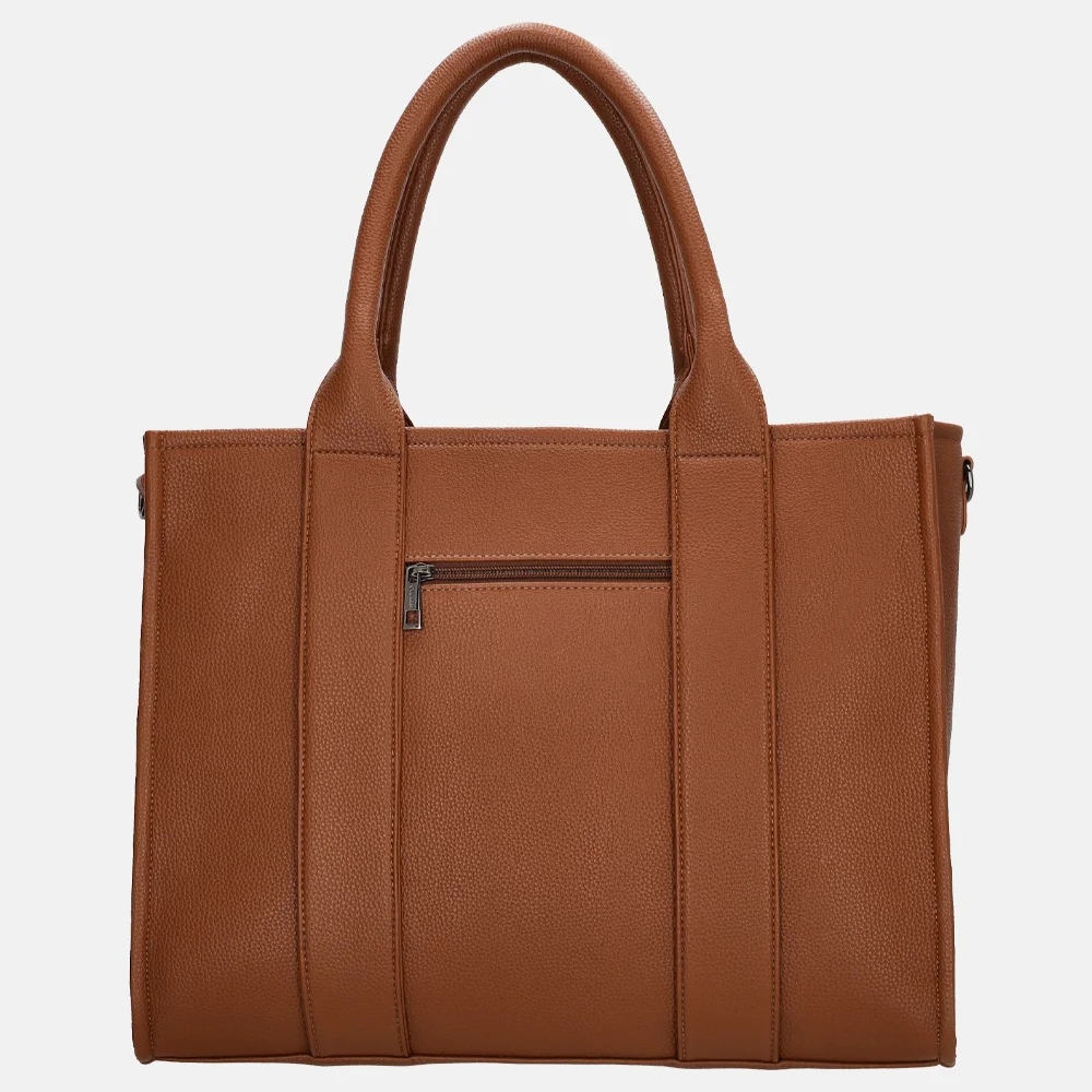 Charm London laptoptas 15 inch bruin bij Duifhuizen