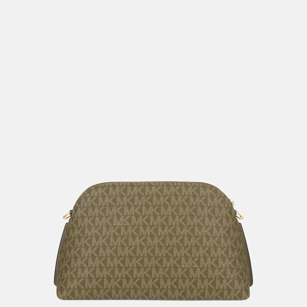 Michael Kors Freddie crossbody tas S loden bij Duifhuizen