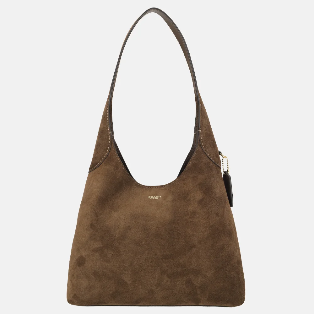 Coach Brooklyn buideltas chocolat bij Duifhuizen