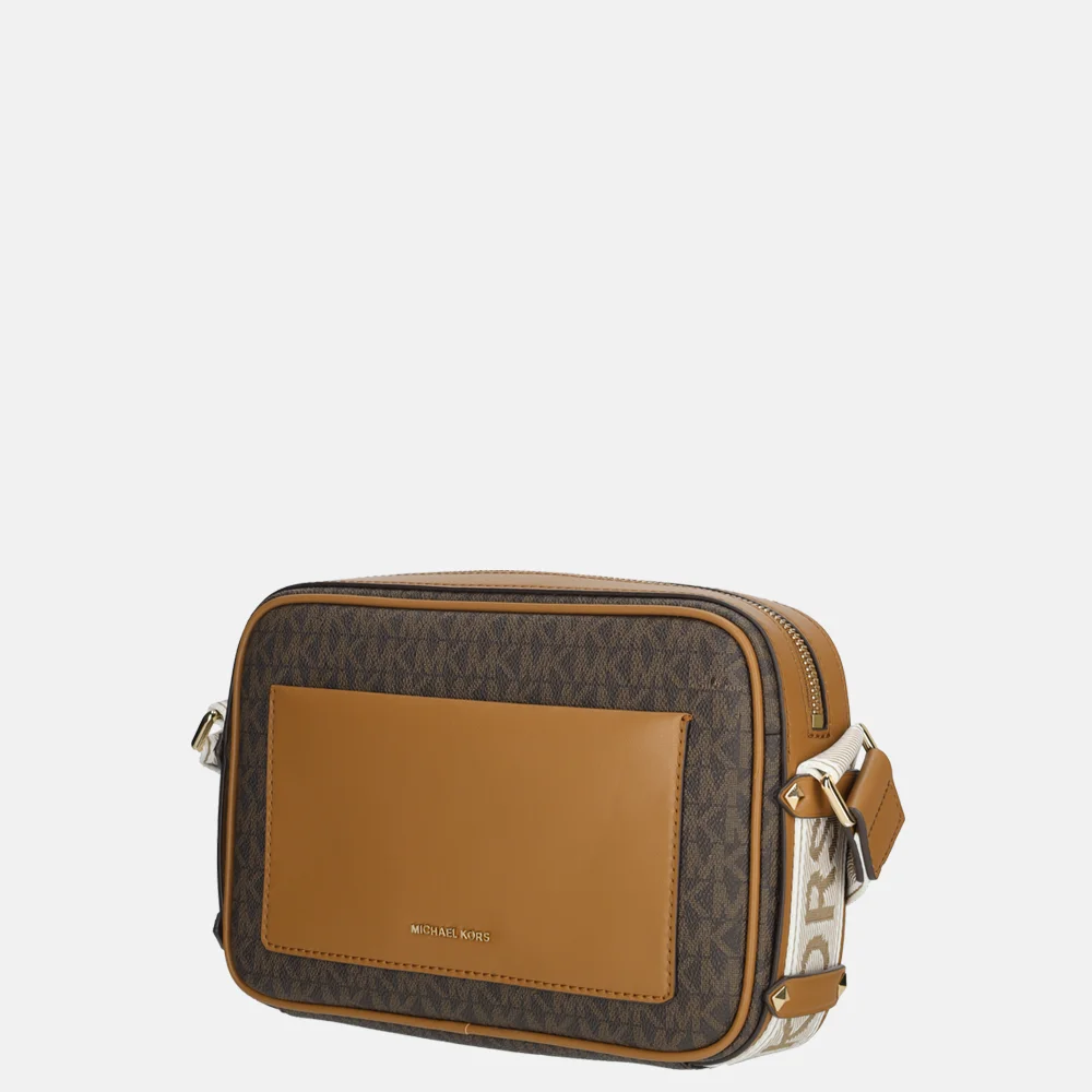 Michael Kors Maeve crossbody tas brown/acorn bij Duifhuizen