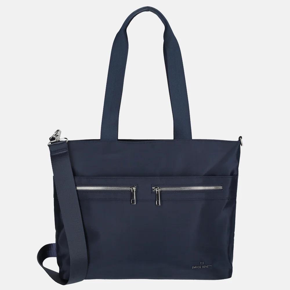 Enrico Benetti Janice shopper blue bij Duifhuizen