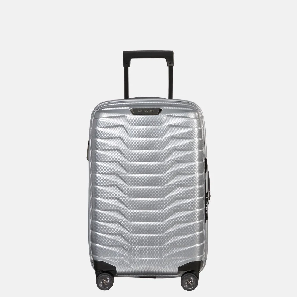 Samsonite Proxis expandable handbagage koffer 55 cm silver