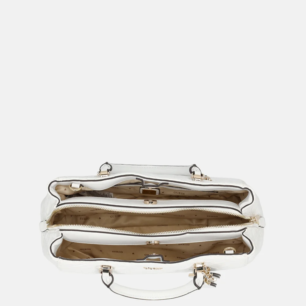 Guess Sally handtas white bij Duifhuizen