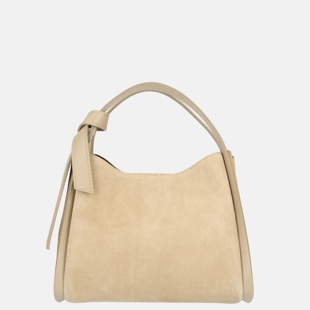 Charm London Knott handtas S lichttaupe bij Duifhuizen