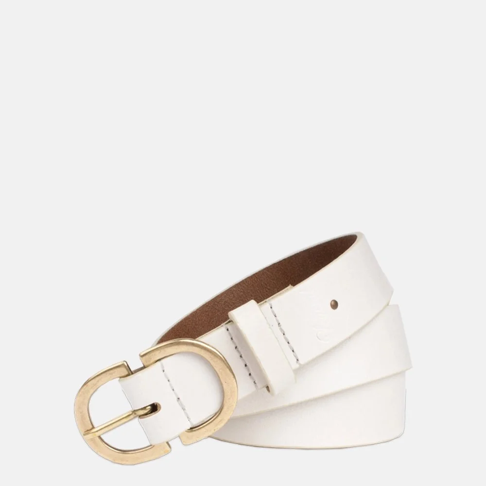 Legend riem 3 cm white bij Duifhuizen