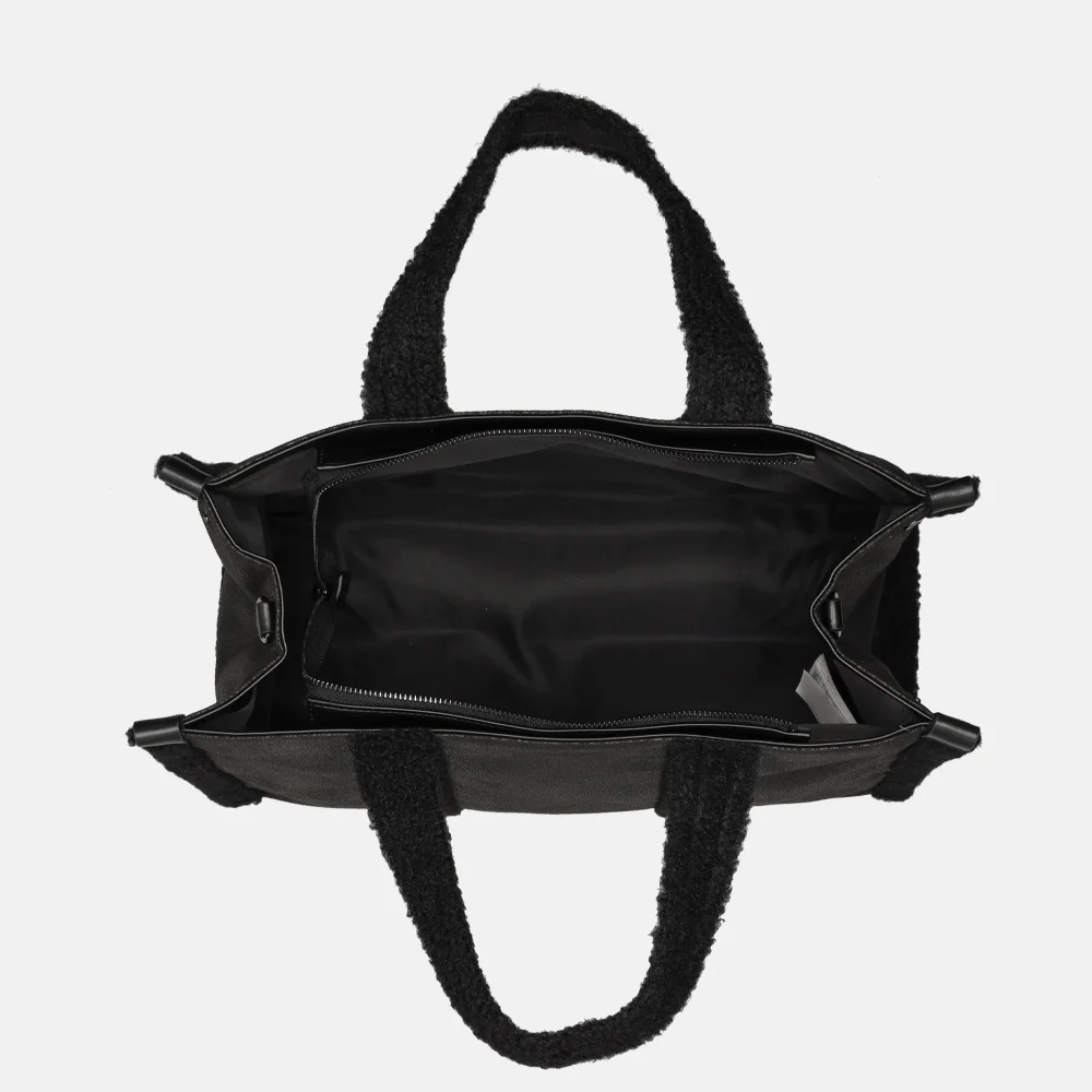 Liu Jo  Eco Montone handtas nero bij Duifhuizen