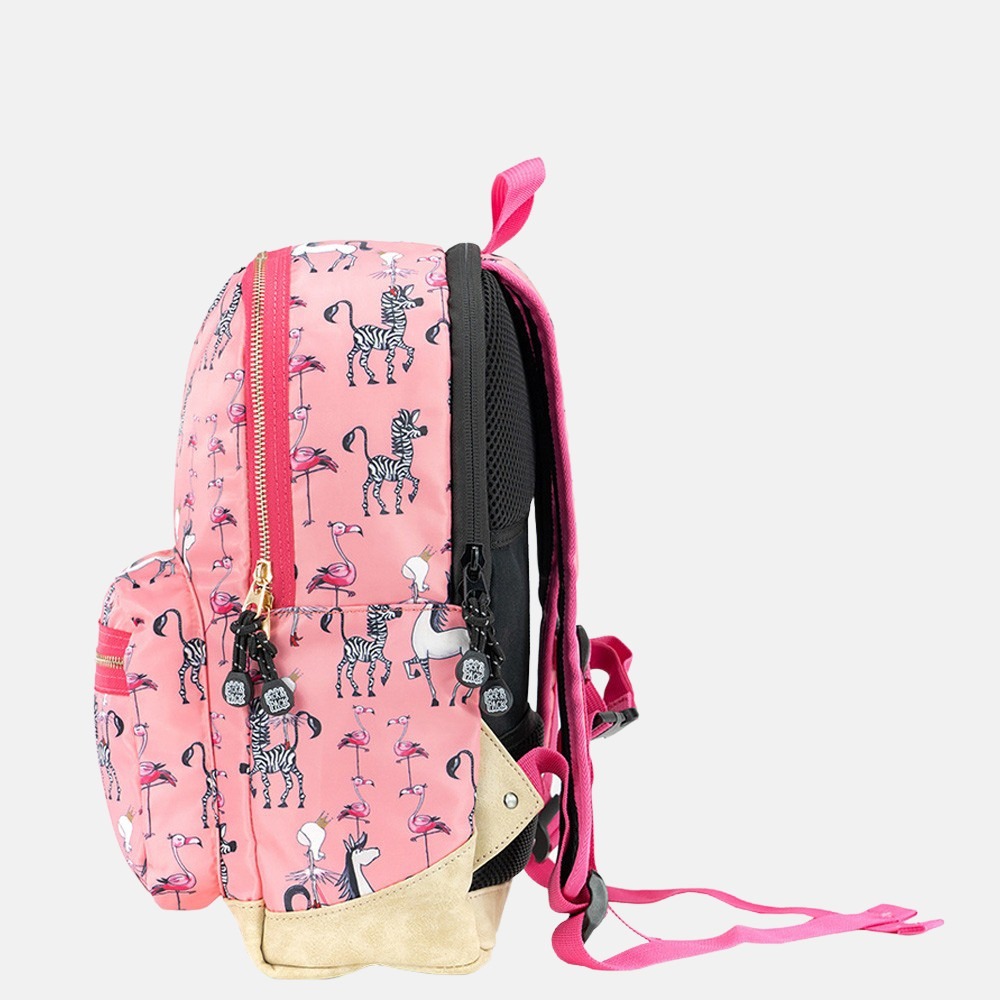 Pick & Pack Royal Princess kinderrugzak M bright pink bij Duifhuizen