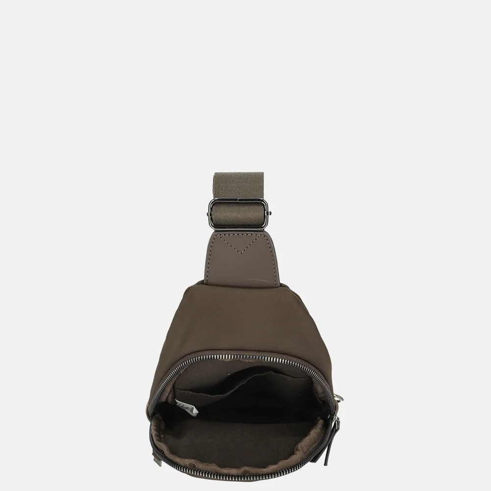 Enrico Benetti Caroline crossbody tas donkerbruin bij Duifhuizen