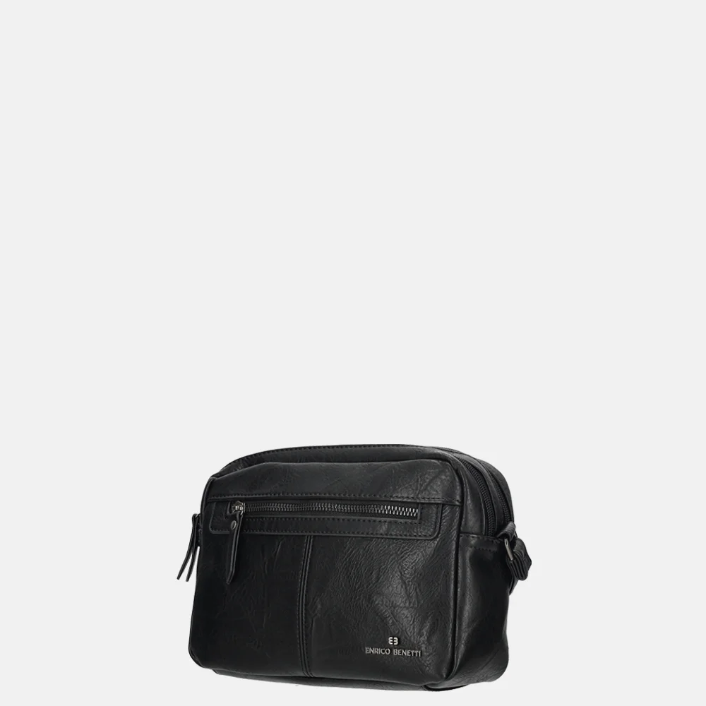 Enrico Benetti Julia crossbody tas zwart bij Duifhuizen