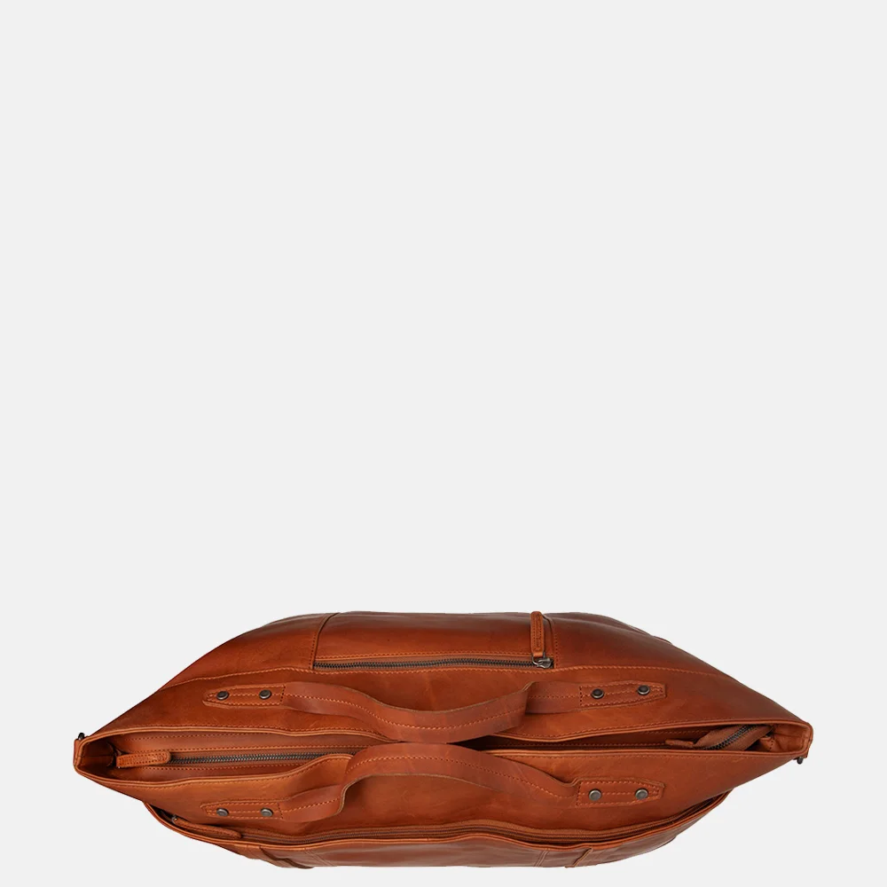 Chesterfield Mark weekendtas cognac bij Duifhuizen