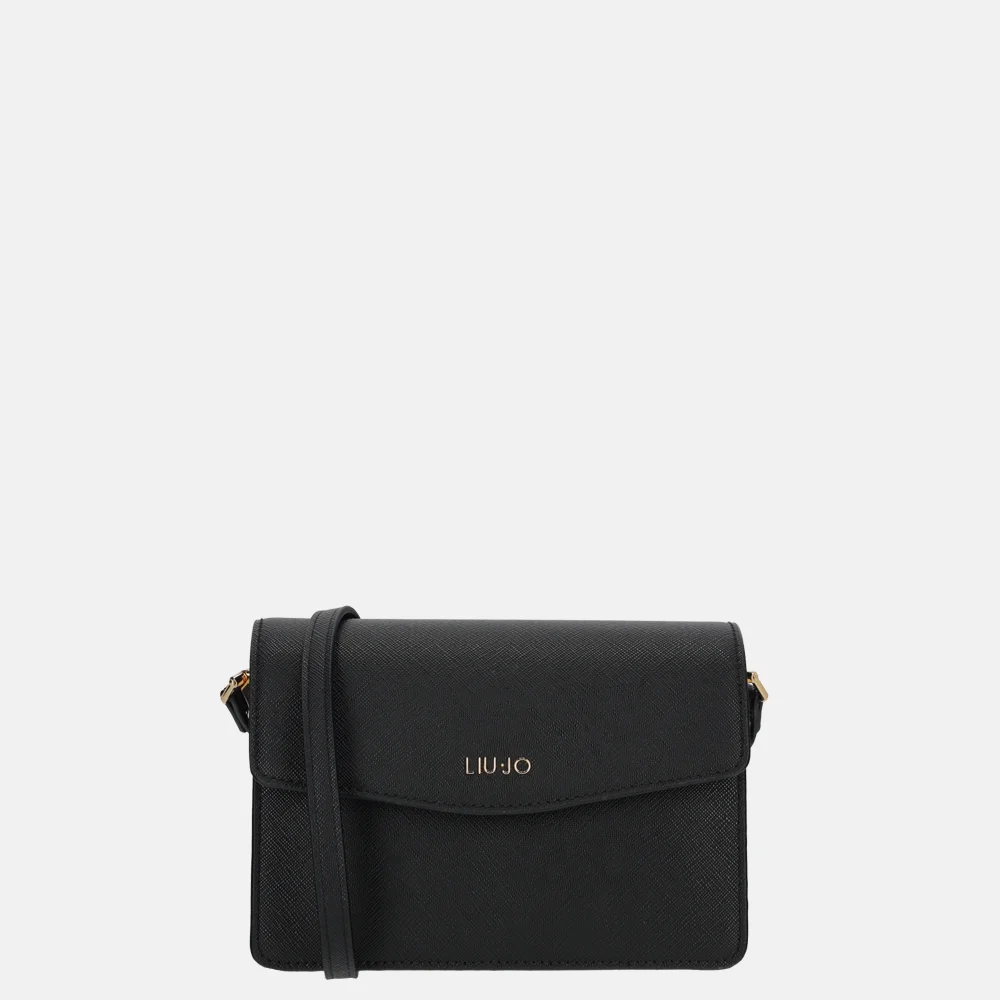 Liu Jo Saffiano crossbody tas nero