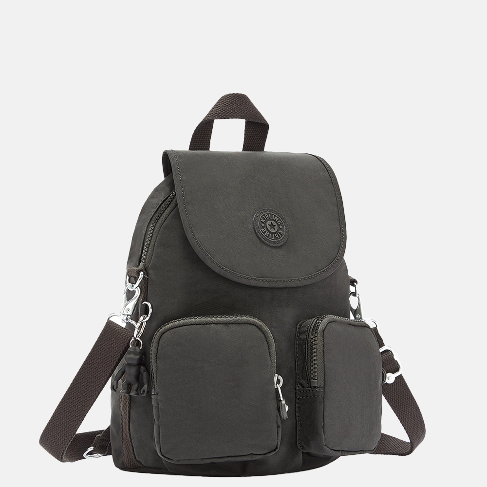 Kipling Firefly Up rugzak black noir bij Duifhuizen