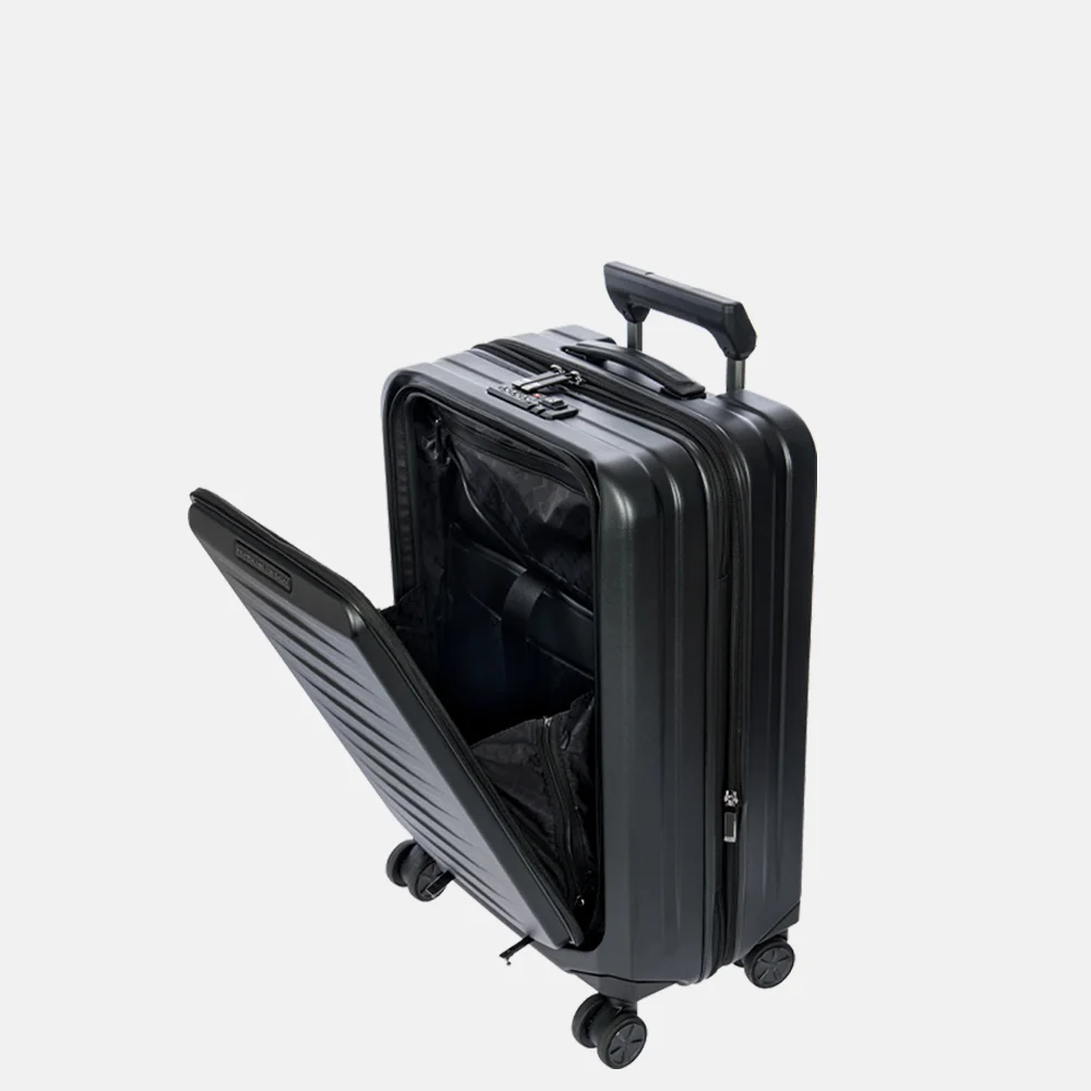 Porsche Design Roadster handbagage koffer 55 cm black matt bij Duifhuizen