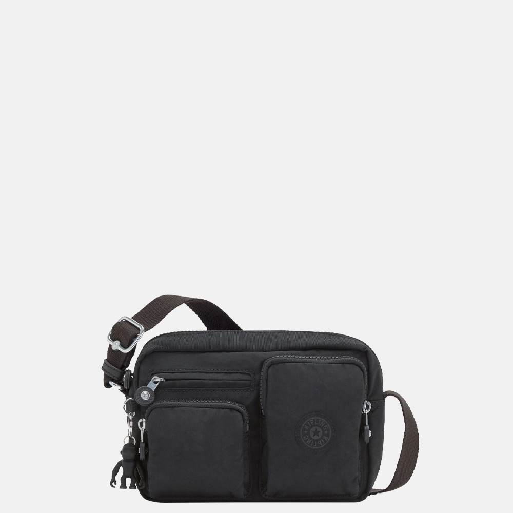 Kipling Albena crossbody tas black noir  bij Duifhuizen