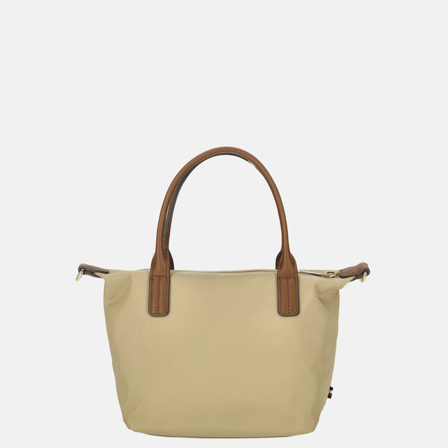 Tommy Hilfiger Popette mini tote handtas horseradish bij Duifhuizen