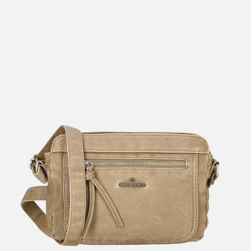 Enrico Benetti Harper crossbody tas middentaupe