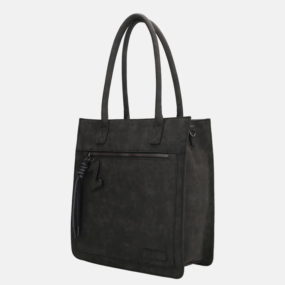 Zebra Trends Rosalyn shopper zwart bij Duifhuizen