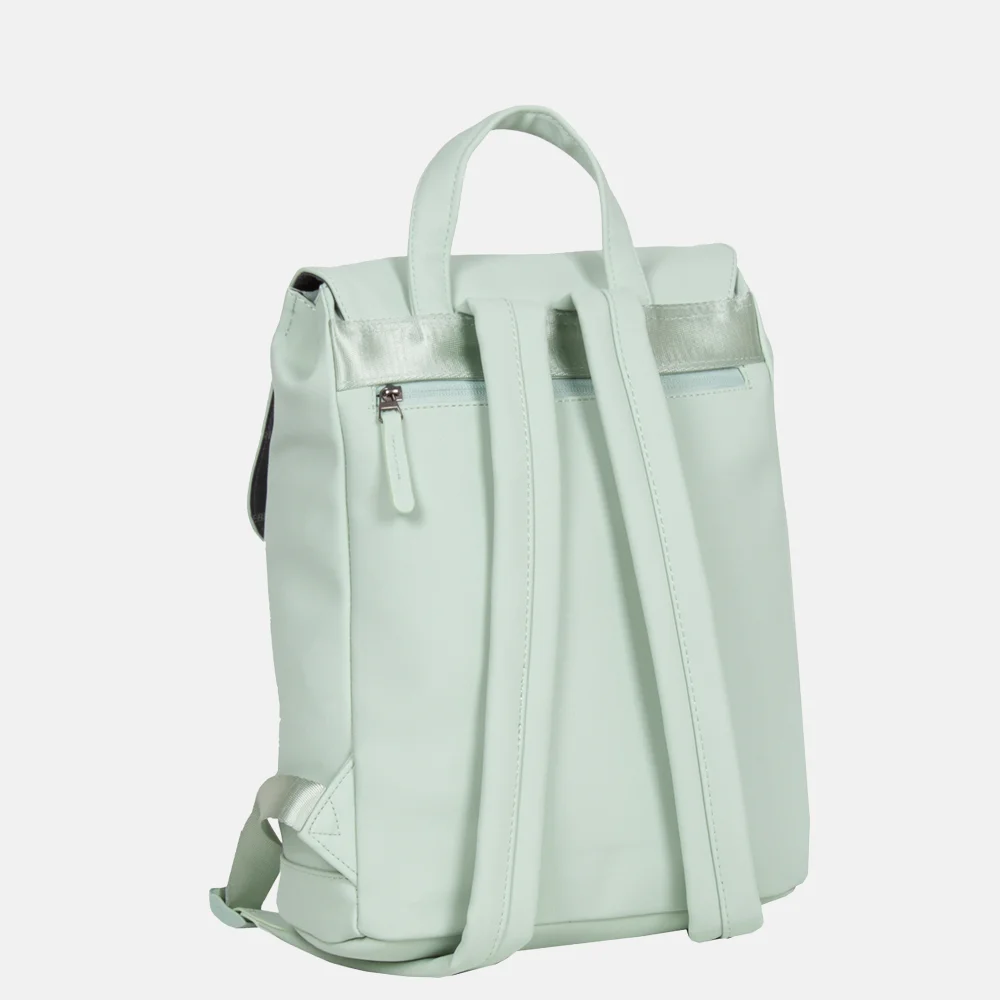 New Rebels Daley Flap rugzak mint blue bij Duifhuizen