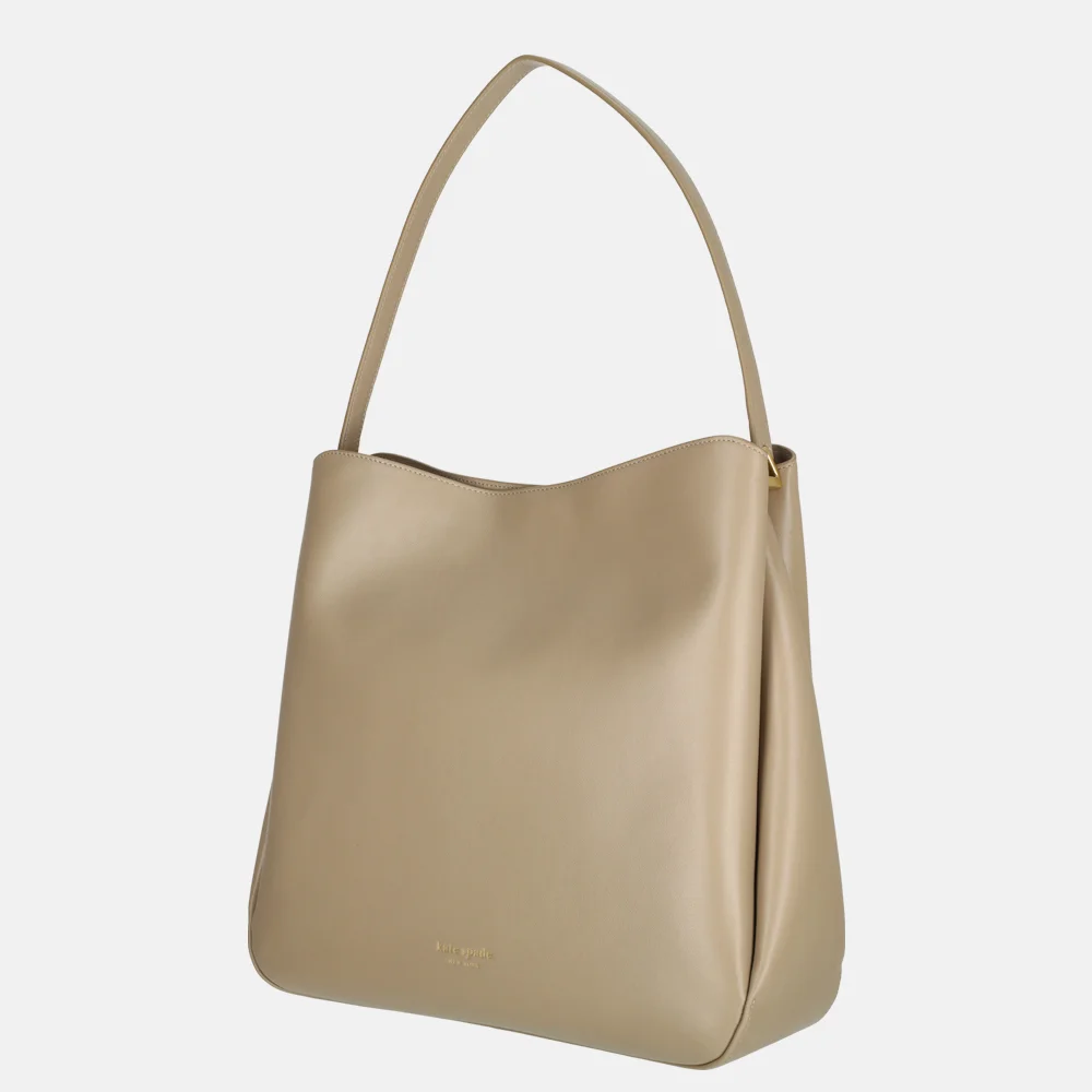 Kate Spade Grace buideltas L timeless taupe bij Duifhuizen