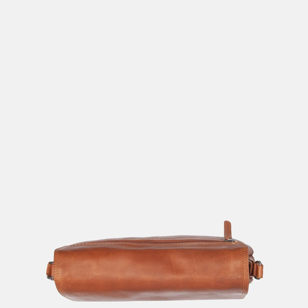 Chesterfield Laverton crossbody tas cognac bij Duifhuizen