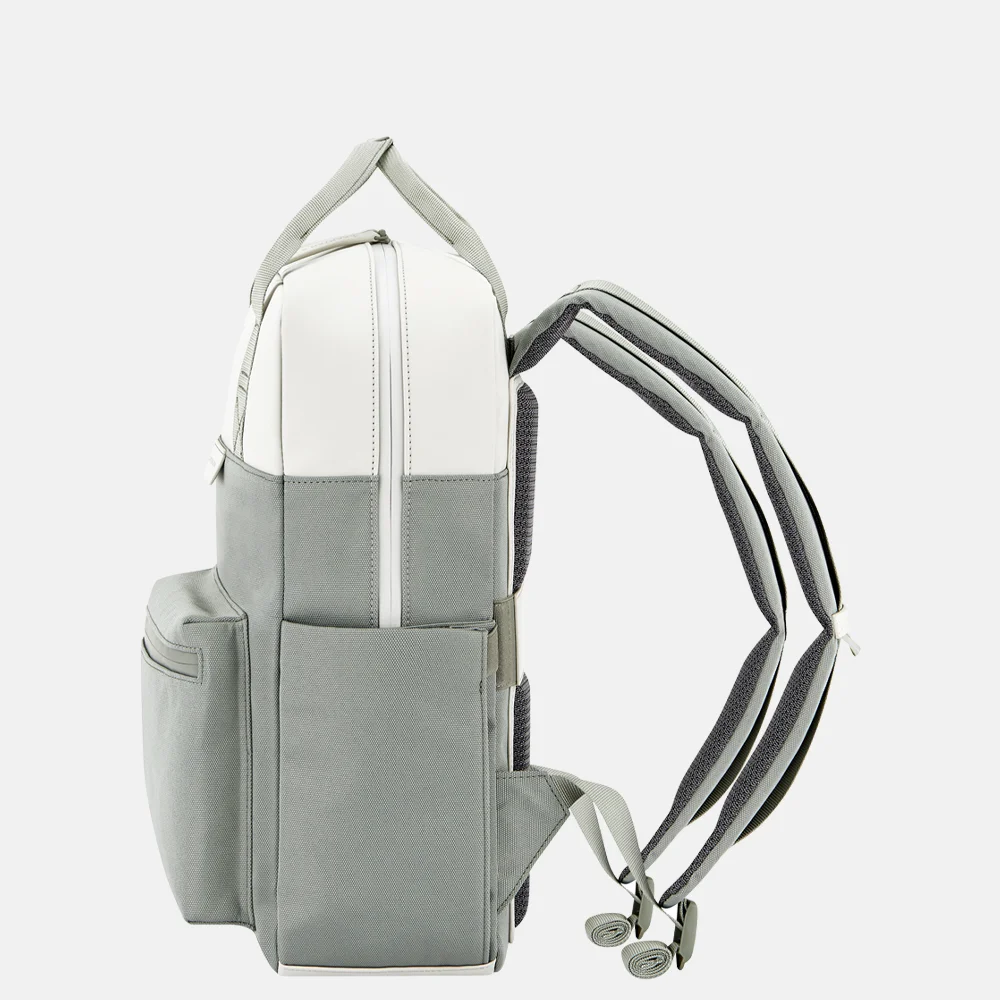 Kapten & Son Bergen Pro rugzak muted sage  bij Duifhuizen