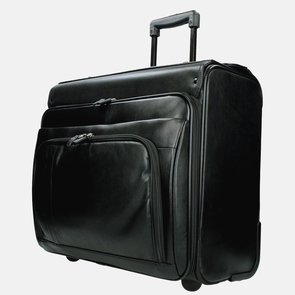 Dermata pilotenkoffer 17 inch black bij Duifhuizen