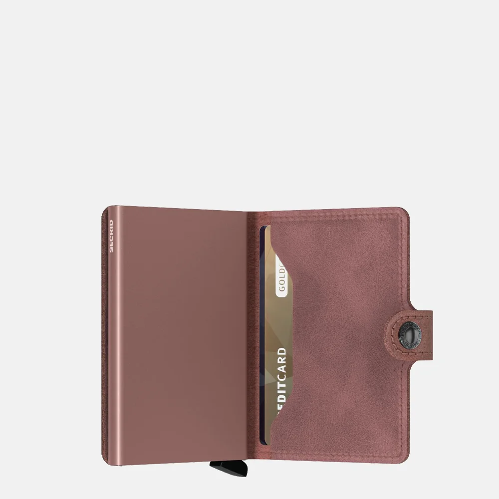 Secrid Miniwallet vintage mauve bij Duifhuizen