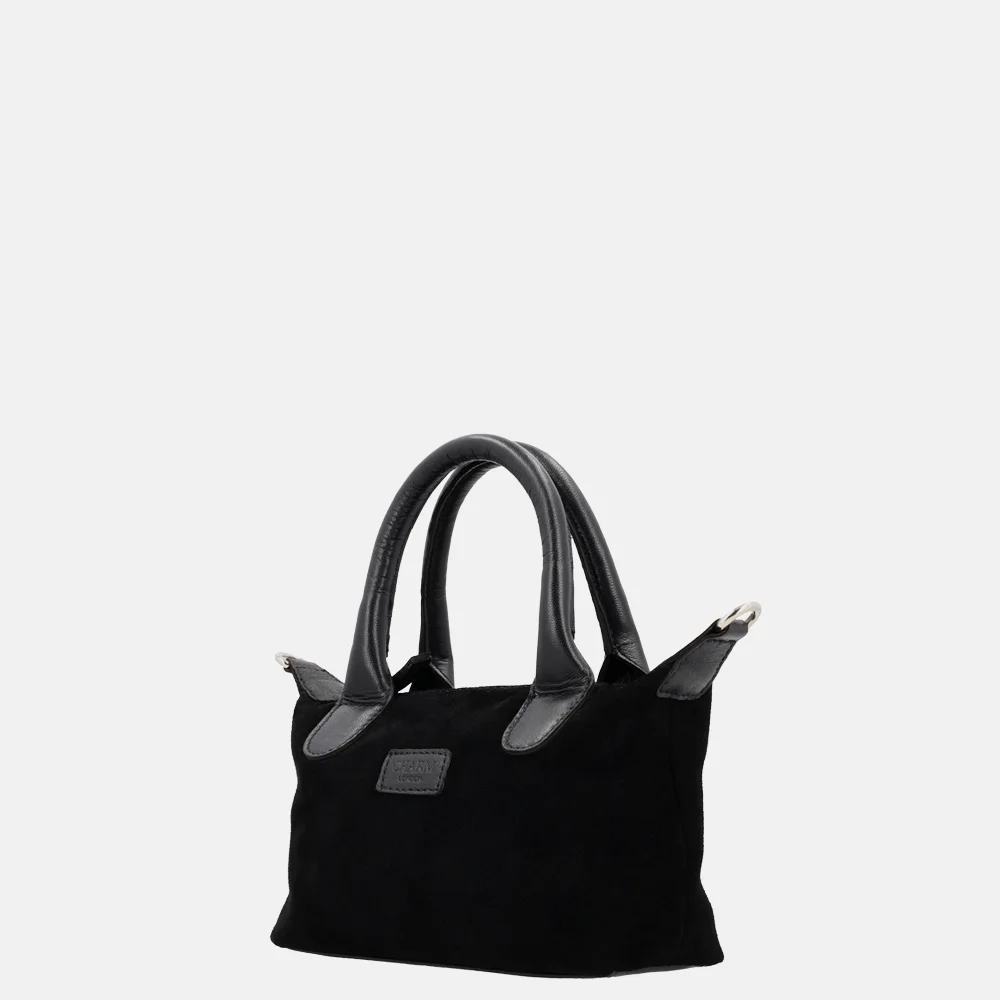 Charm London Buckingham crossbody tas XS zwart bij Duifhuizen