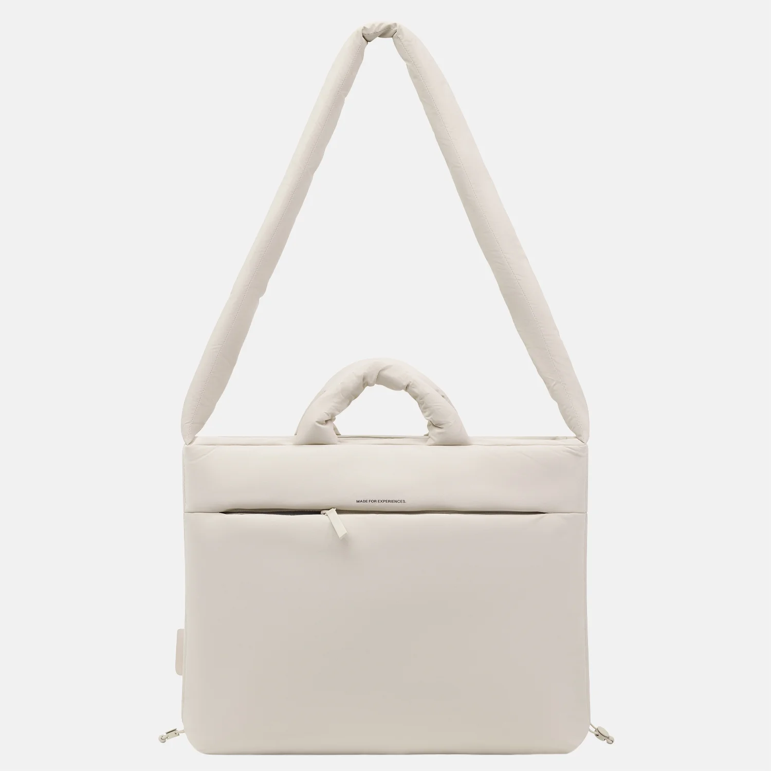 Kapten & Son Skara Cloud Pro shopper 16 inch sandstone bij Duifhuizen
