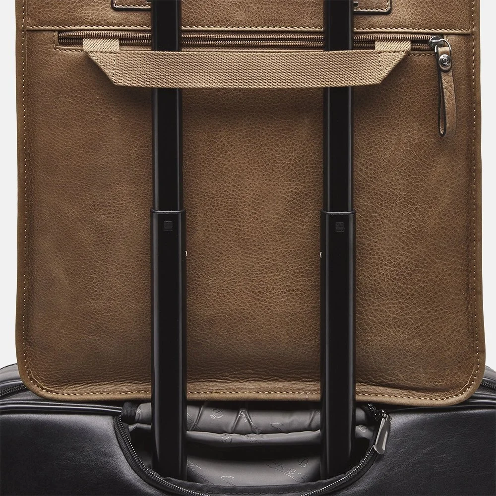 Castelijn en Beerens Carisma laptoptas 15.6 inch cognac bij Duifhuizen