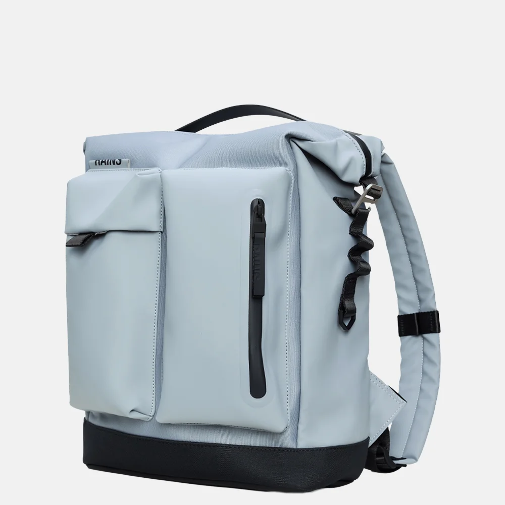 Rains Otaru rolltop rugzak 16 inch pool bij Duifhuizen