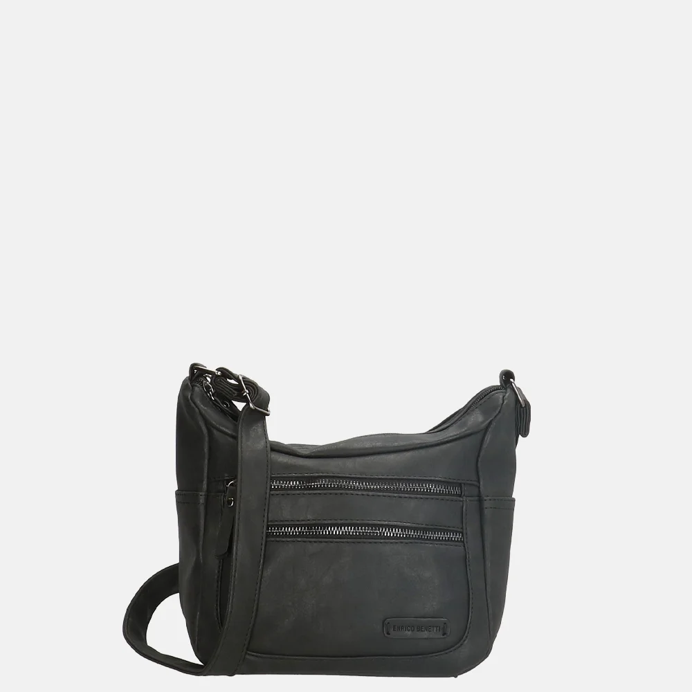 Enrico Benetti Nouméa crossbody tas black bij Duifhuizen