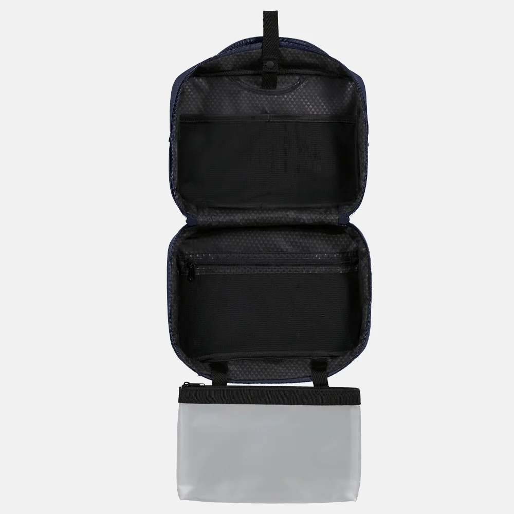 Samsonite StackD hanging toilettas Navy bij Duifhuizen
