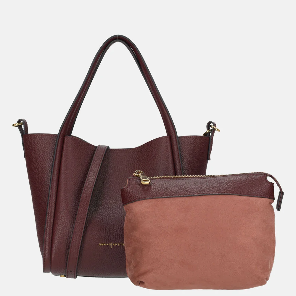 Smaak Amsterdam Jane handtas bordeaux