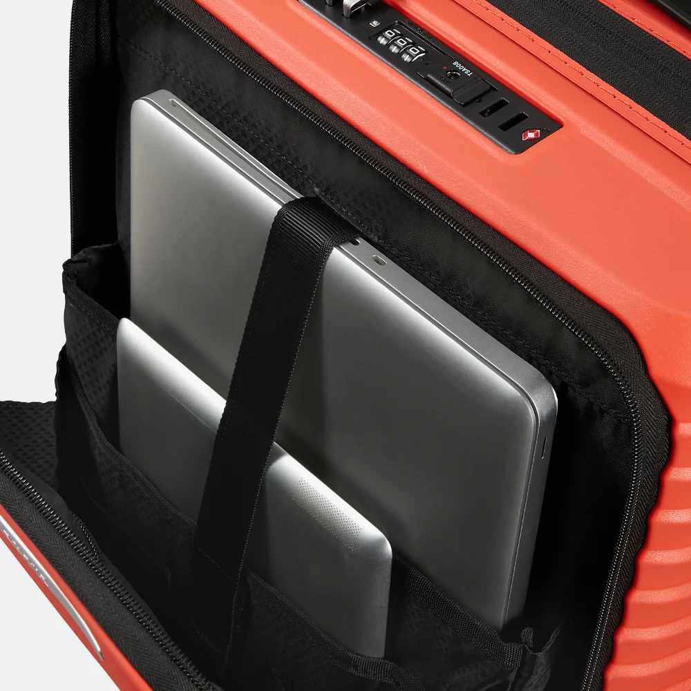 Samsonite Upscape Frontpocket handbagage koffer 55 cm lava bij Duifhuizen