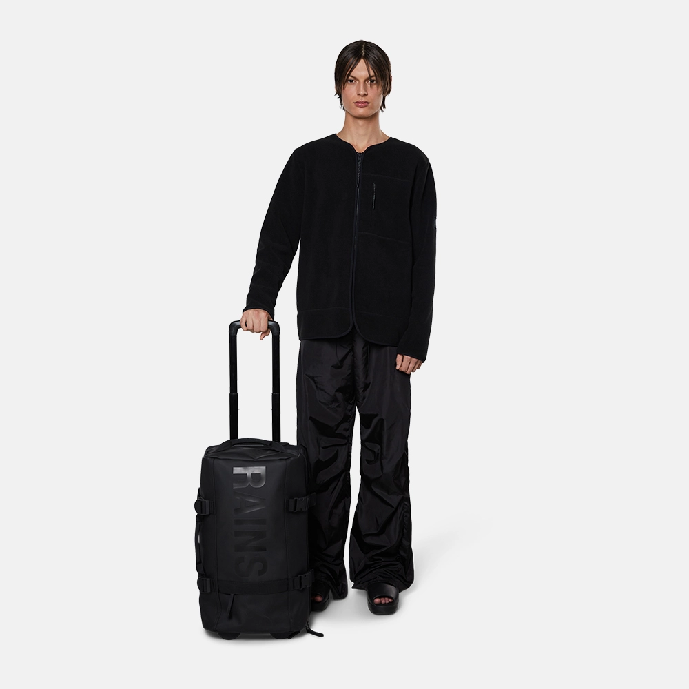 Rains Travel Bag Small reistas 54 cm black bij Duifhuizen