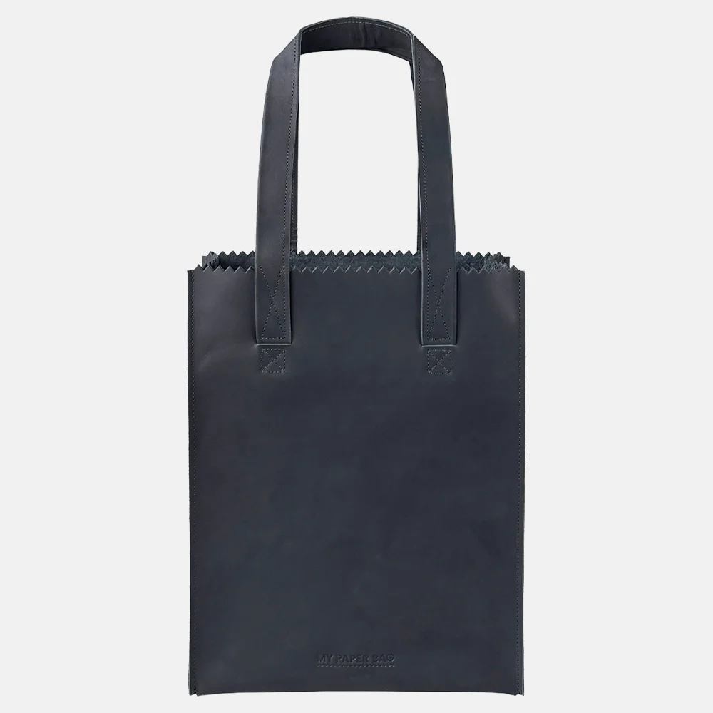 My paper bag shopper vintage black